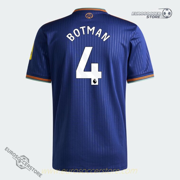 Newcastle United 25-26 Season Third Jersey with BOTMAN 4
