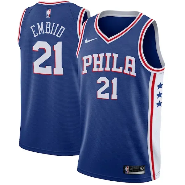 Joel Embiid PHI Swingman Jersey - top-tier NBA - Icon Edition #1