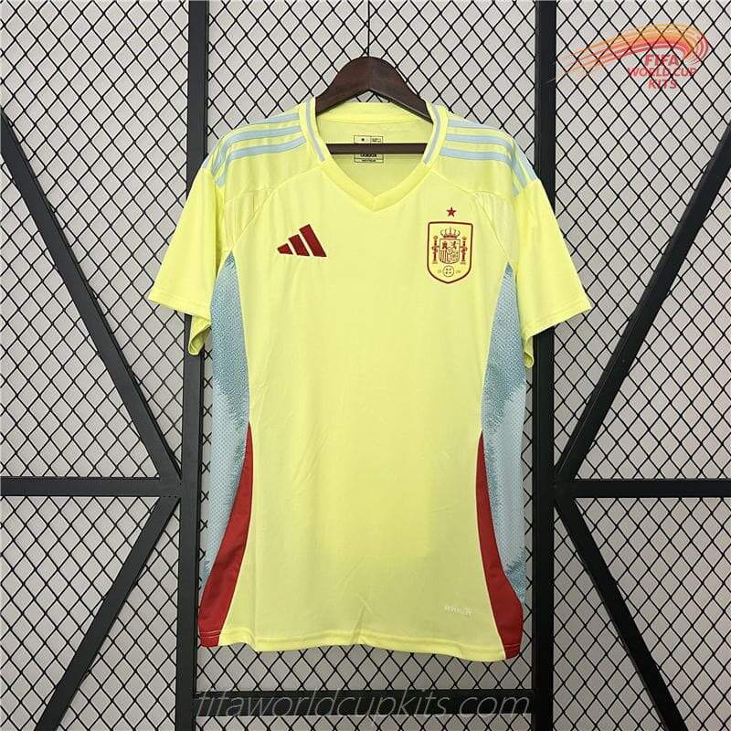 Spain 2024 Euro Cup Away Football Kit