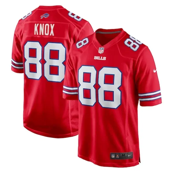 None Game Football Jersey - Red  | authentic jersey | NFL Football