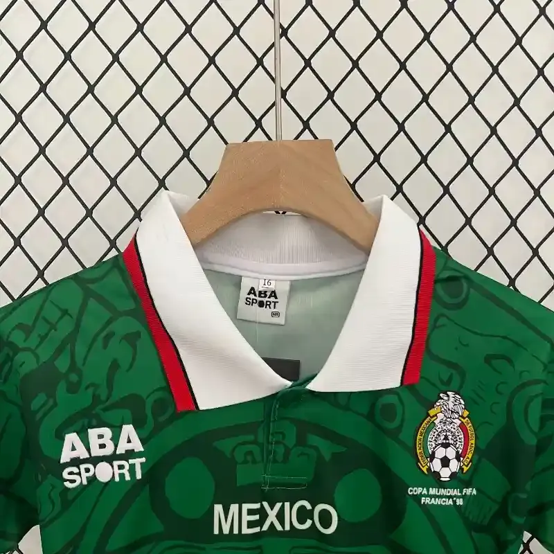 1998 Kids Mexico Jersey retro kit