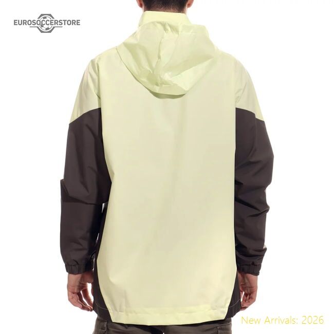 Excellent 2025-2026 Real Madrid Allweather Jacket (almost Lime)