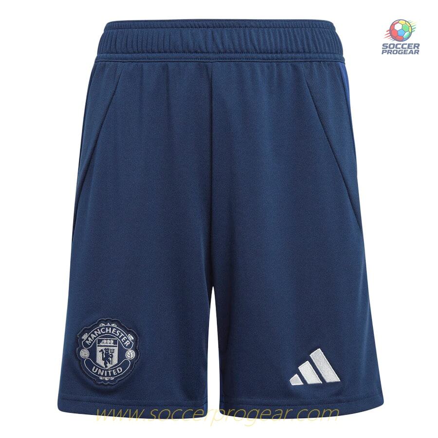 Manchester United Away Child Kit Soccer Shirt 2024-25 Edition