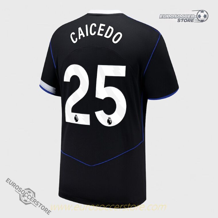 Chelsea 25-26 Season Third Version CAICEDO #25 Jersey