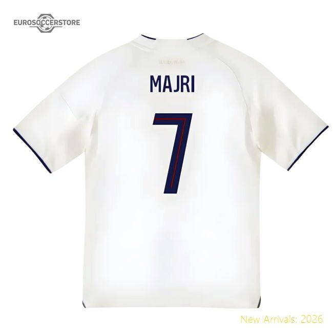 Trending 2025-2026 Olympique Lyon Home Shirt (Kids) (Majri 7)