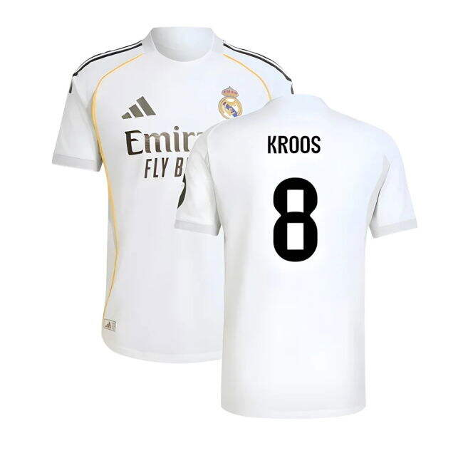 Real Madrid Soccer Club Fashionable Home Football Shirt