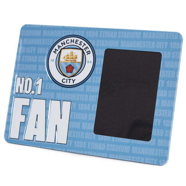 Manchester City FC No1 Fan Picture Frame Sign - high quality