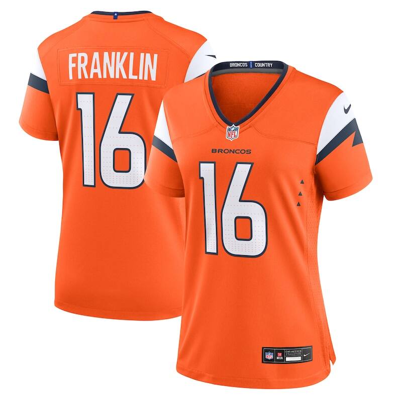 None Troy Franklin Denver Broncos Stylish Fan Apparel Football Apparel