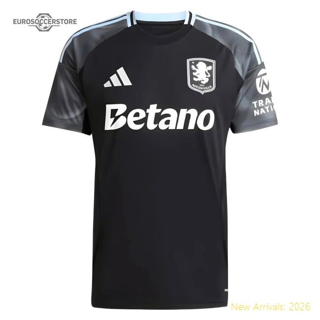 Authentic 2025-2026 Aston Villa Away Shirt - Premium Quality Football