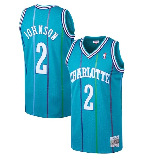 Larry Johnson CHA Top-Grade Team Jersey - Team Colors - Fan Favorite