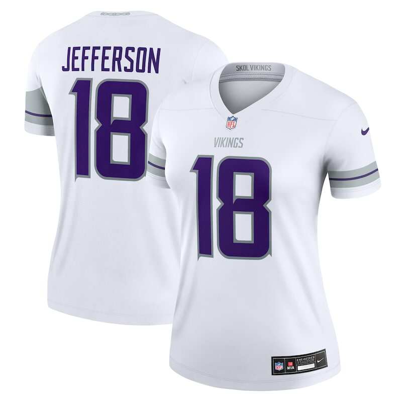 Justin Jefferson Minnesota Vikings Nike Women's Alternate Le...