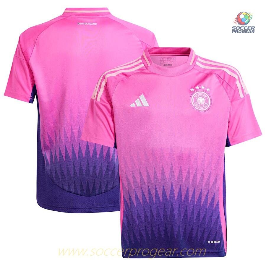 Germany Away Team Football Jersey 2024-2025 Season Kids