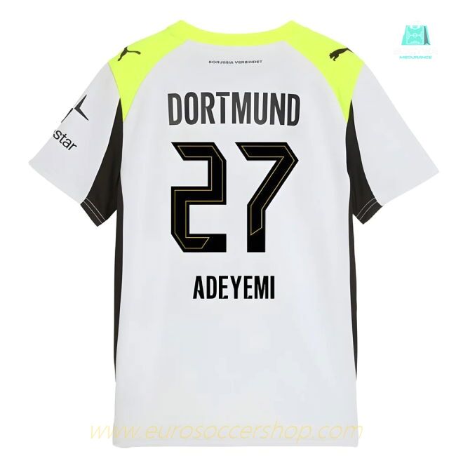 2025-2026 Borussia Dortmund Away Shirt (Kids) (Adeyemi 27)
