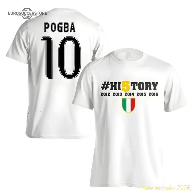 2023-2024 Juventus Shirt Match-ready Jersey Pogba Performance Fabric