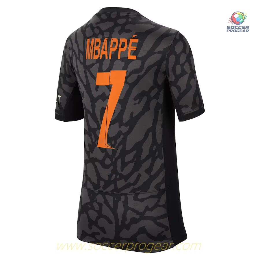 PSG High Quality THIRD CHILDREN'S JERSEY 2023 2024 MBAPPE