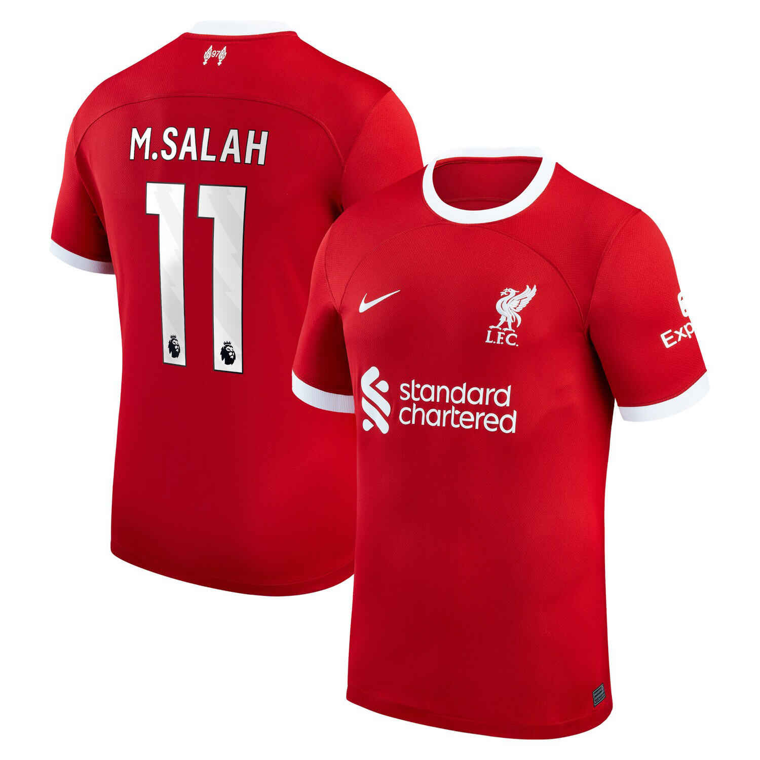 Nike Liverpool nike liverpool salah #11 Home Jersey 23/24 for