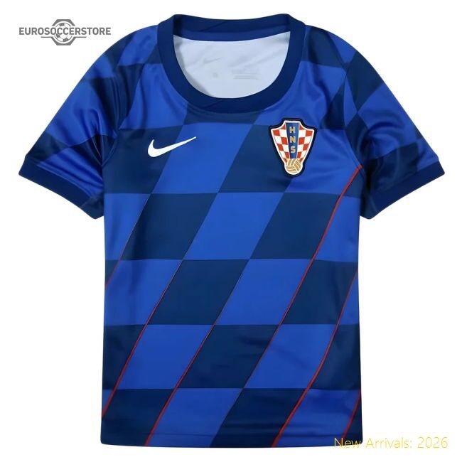 Croatia 2024-2025 Authentic Away Kit (cro) Timeless Classic