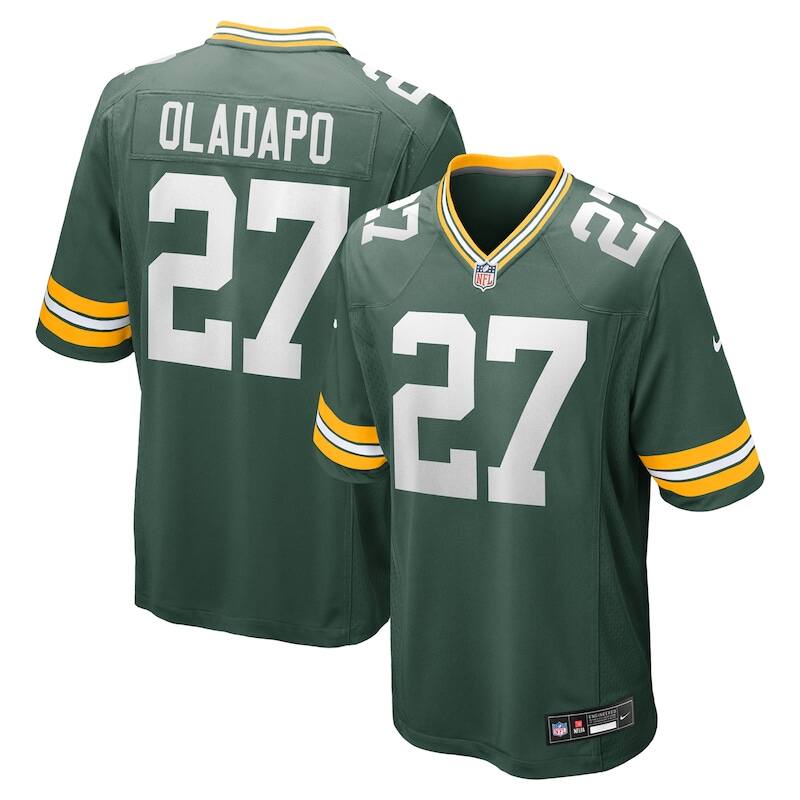 None Kitan Oladapo Green Bay Packers Budget-Friendly Team Spirit Wear