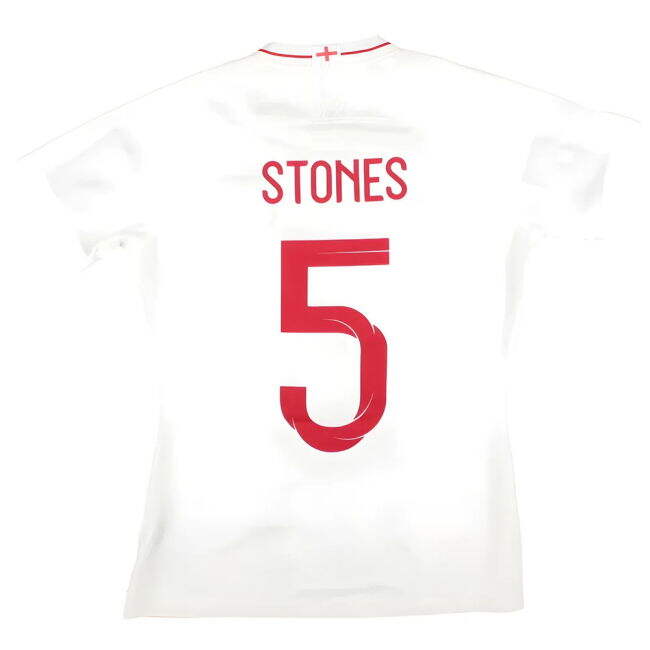 Womens Latest England Home Team Kit 2018-2019 (England 2018)