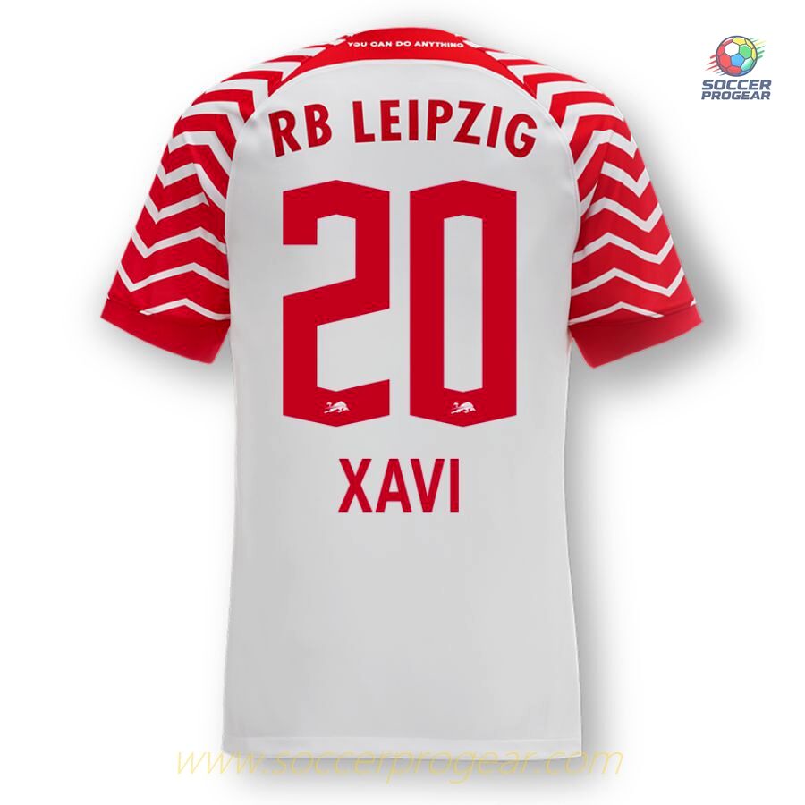 CHILDREN'S RB LEIPZIG Official HOME JERSEY 2023 2024 XAVI