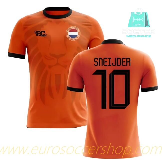 2018-2019 Holland Home Football Shirt Concept (SNEIJDER 10)