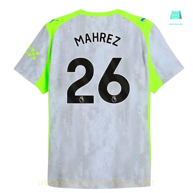 2025-2026 Man City Authentic Third Shirt (Mahrez 26)