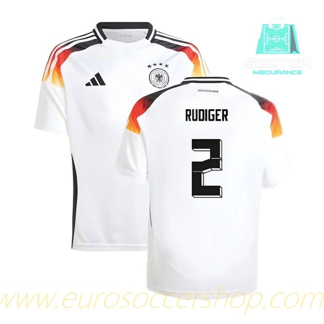 2024-2025 Season Germany NT Home Youth (Rudiger 2)