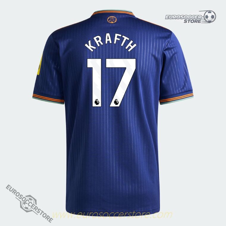 Newcastle United's 25-26 Third Jersey featuring KRAFTH 17