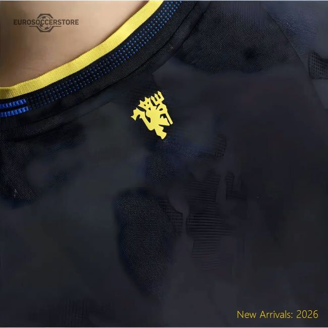 Authentic 2025-2026 Man Utd Authentic Third Shirt - Premium Quality