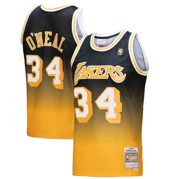 Shaquille O'Neal LAL Swingman Jersey - premium team-jersey - Black