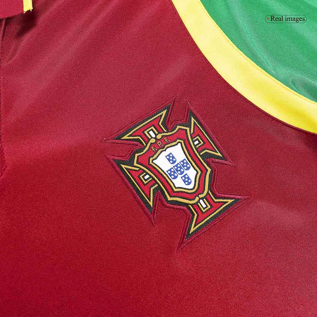 Portugal Home Retro Soccer Jersey 1999 Authentic Kit