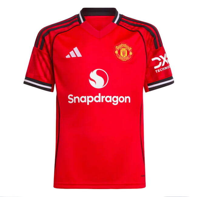 2025-2026 Man Utd Home Shirt (Kids)