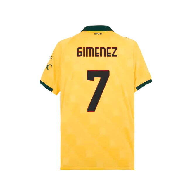 2025-2026 ACM Third Shirt (Gimenez 7) Lightweight Moisture Wicking