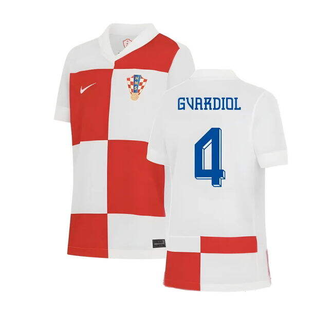 2024-2025 Croatia Home Shirt for (Junior