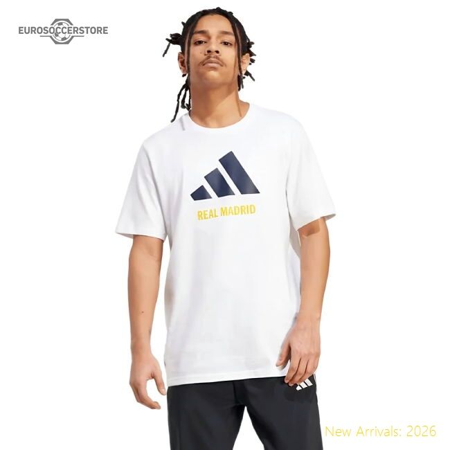 2025-2026 Real Madrid Seasonal Graphic Tee (white) - Supporter Edition