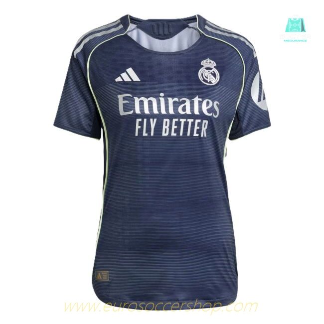 2025-2026 Real Madrid Authentic Away Shirt (Ladies)