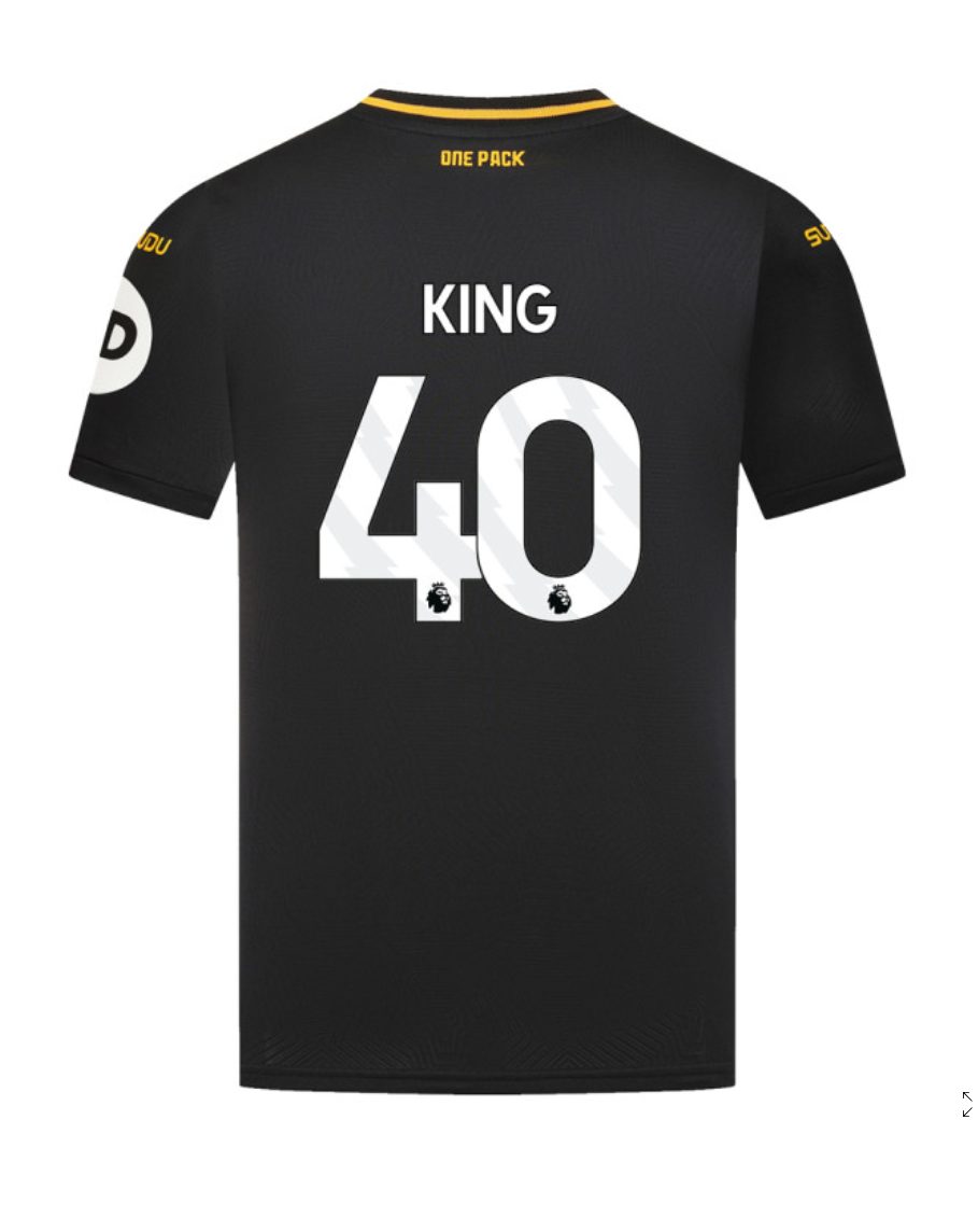 Wolverhampton Wanderers 24-25 Season Away KING 40 Football Jersey