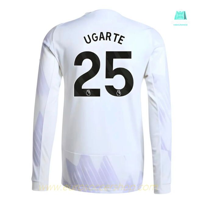 2025-2026 Man Utd Authentic Long Sleeve Away Shirt (Ugarte 25)
