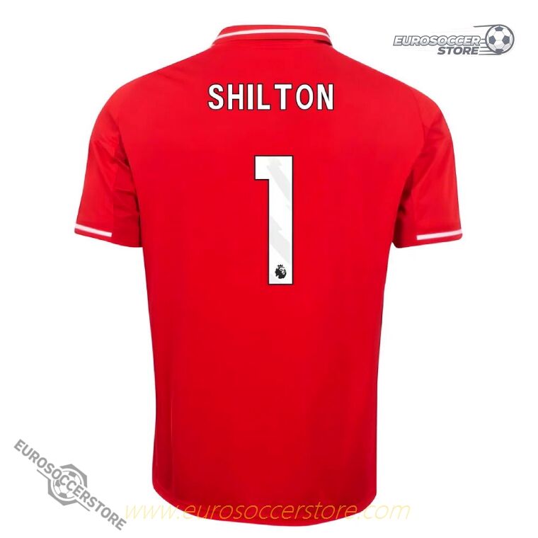 Nottingham Forest Home SHILTON 1 Football Jersey for the 25-26 Season