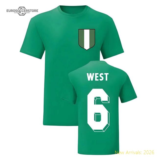 Taribo West Nigeria National Team National Hero Tee (green)
