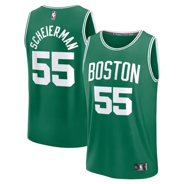 Baylor Scheierman BOS Fast Break Jersey - high-quality NBA - Green