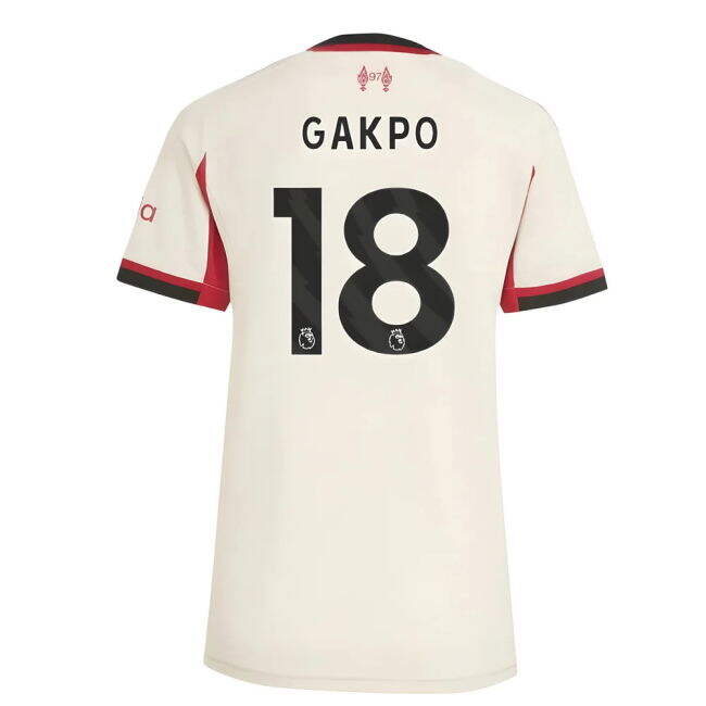 Modern Liverpool 2025-2026 Liverpool Away Shirt (Womens) (Gakpo 18)...