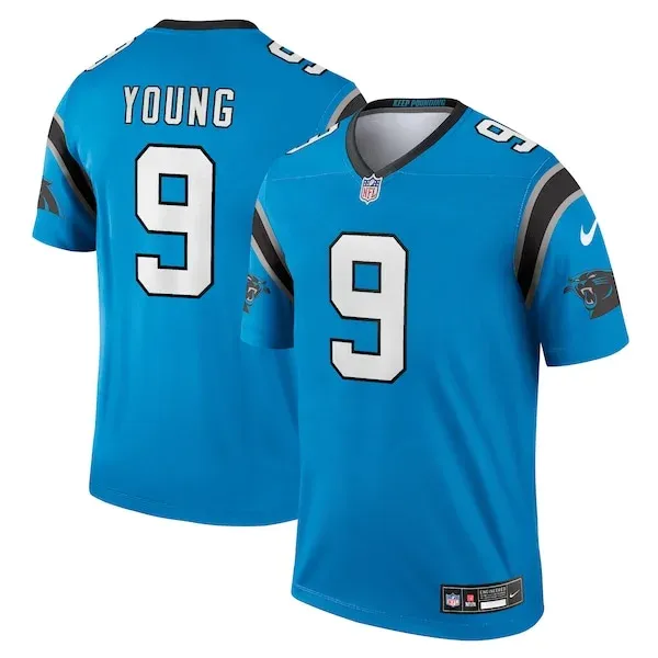None Bryce Young  Jersey - Blue | NFL Player Jersey | NFL Football