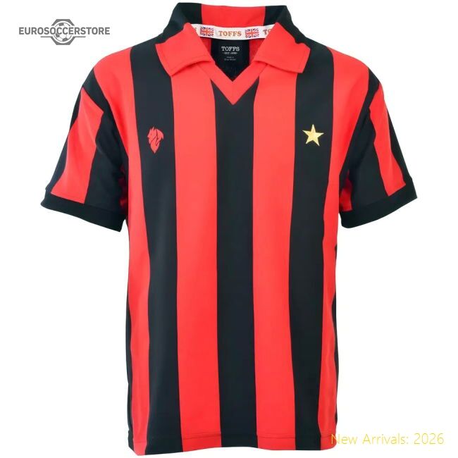 Outstanding Ac Milan 1980s Retro Football Shirt - Unbeatable Value