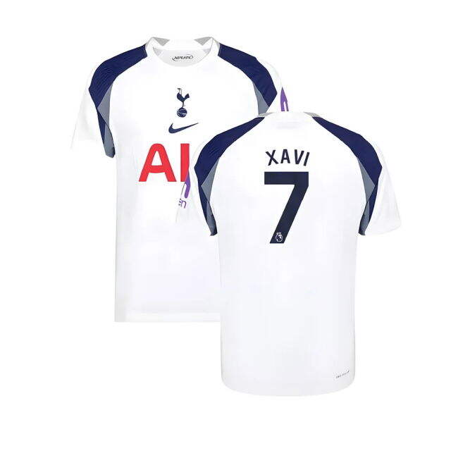 2025-2026 Tottenham Hotspur Authentic Home Top (Xavi 7)