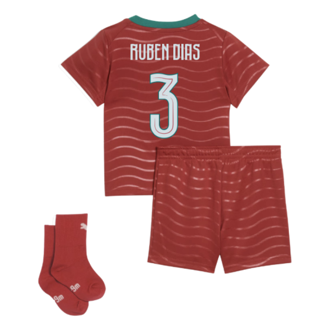2026-2027 Portugal Home Baby Kit (Ruben Dias 3) Official