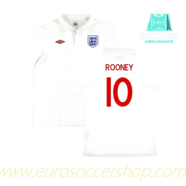 International England Home Football Shirt (ROONEY 10)