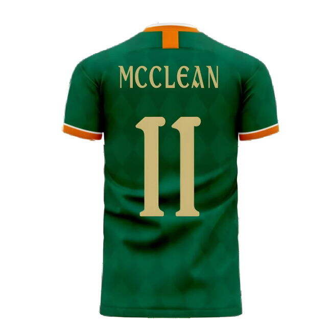 MCCLEAN 11 Ireland International Team Replica Jersey - Adults Version