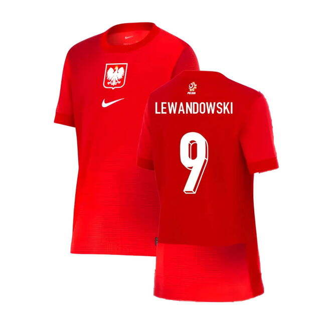 Kids Poland A Team Pro Level Away Player Jersey