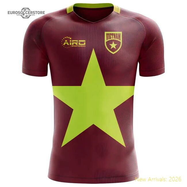 Authentic Vietnam Concept 20252026 Home Shirt () Moisturewicking